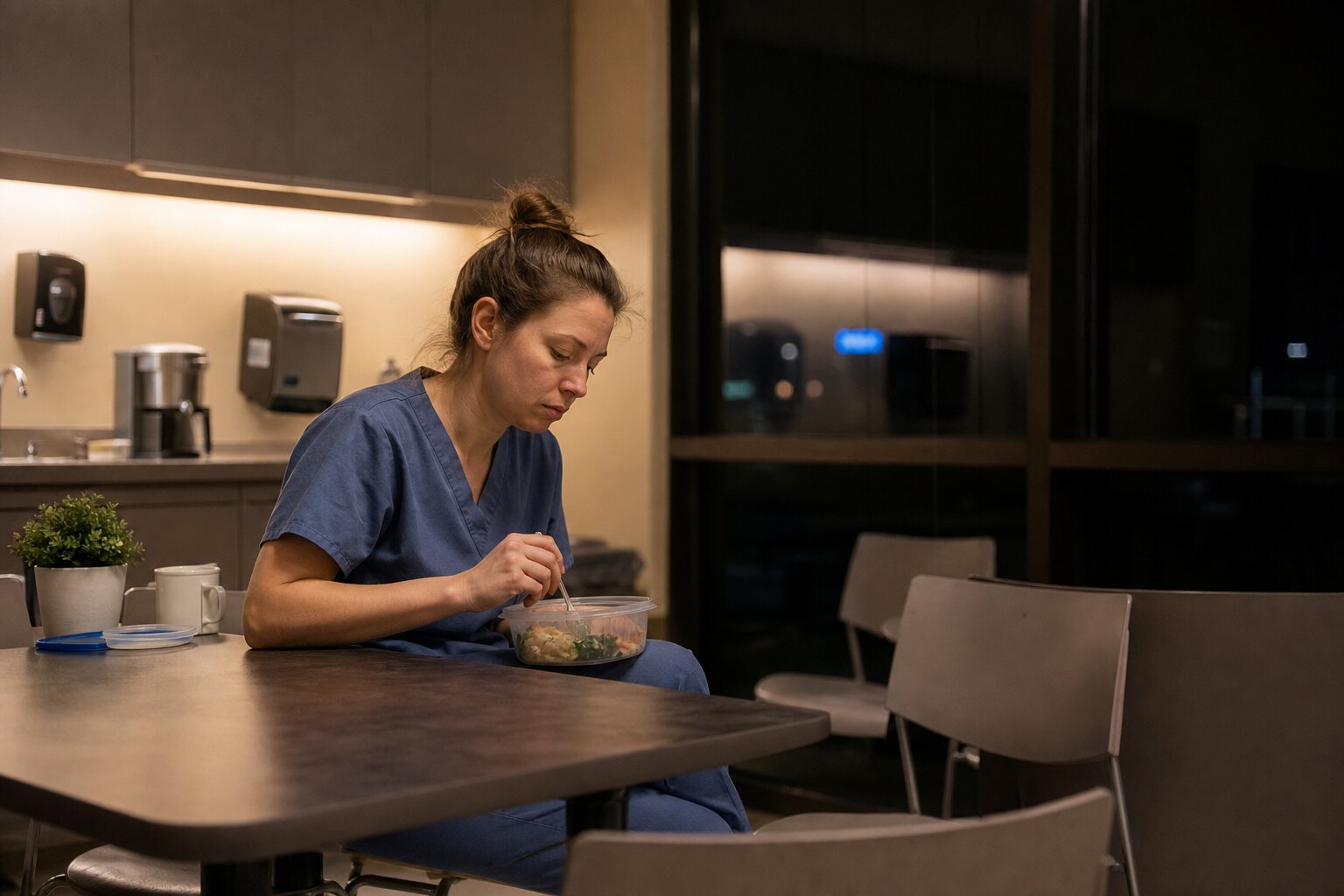Eating Well on Rotating Shifts: A Guide for Nurses, Security and Night Staff